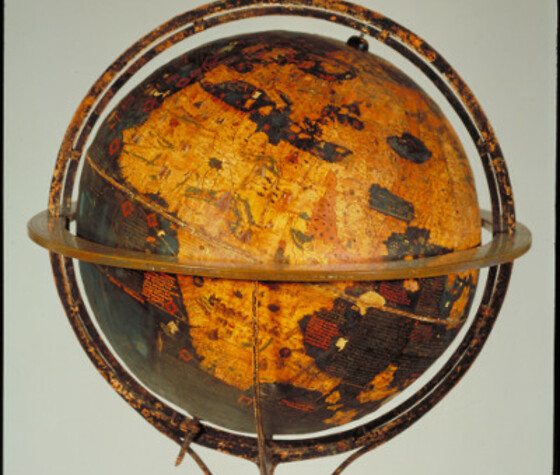 Der berühmte Nürnberger Behaim Globus – eine Zeitmaschine für sich
